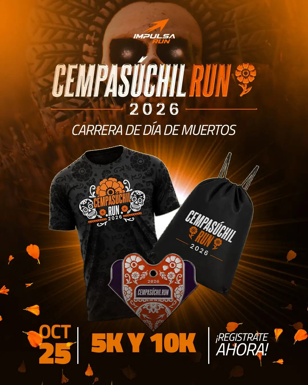 Galeria del evento Cempasúchil Virtual Run 2026